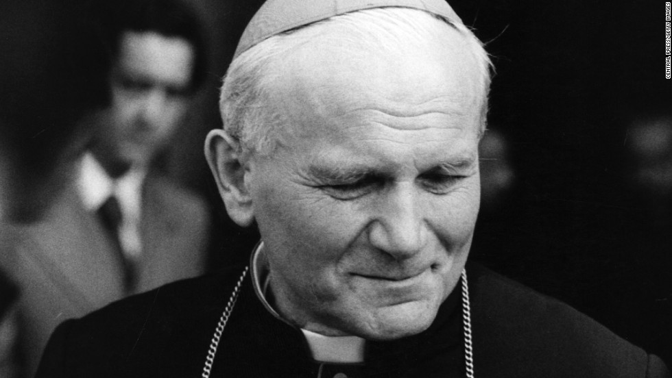 Picture of young Karol Wojtyla